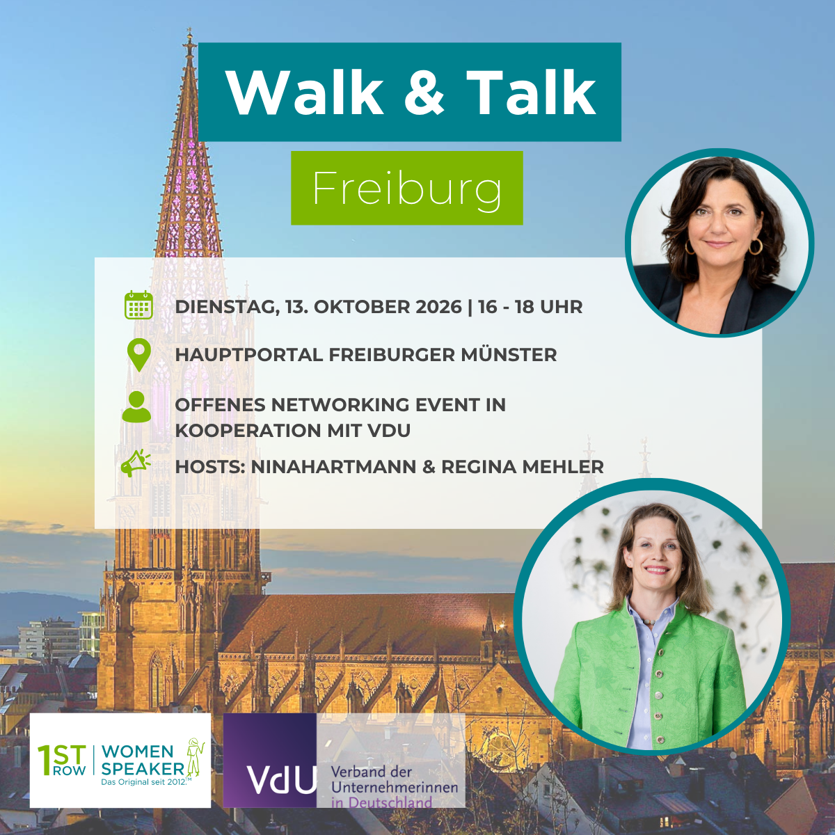 Eindruck von 1ST ROW & WOMEN SPEAKER