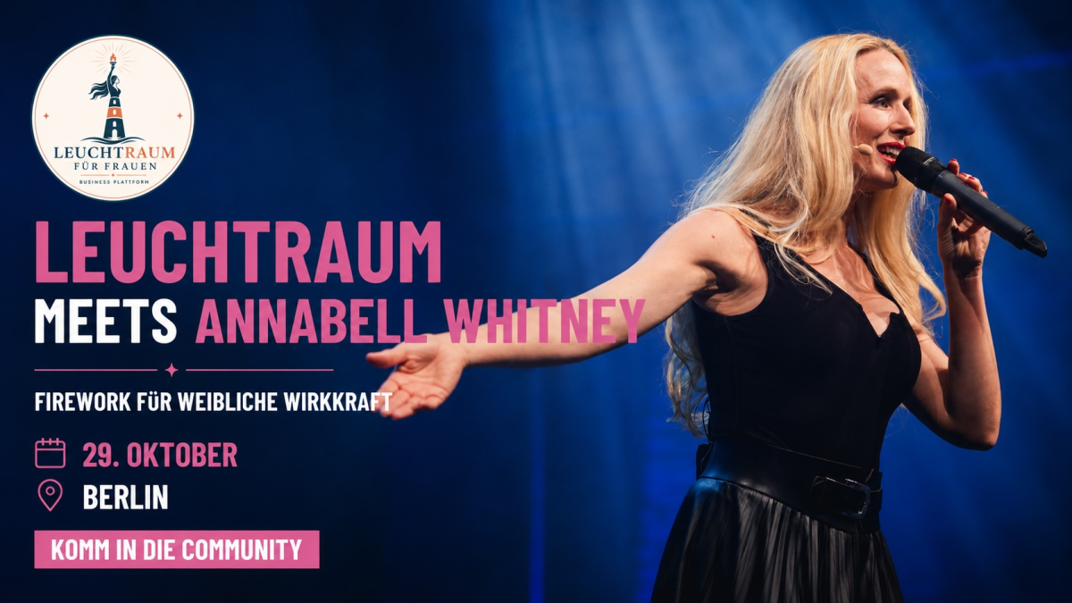 Grafik zum Termin Leuchtraum meets Annabell Whitney in Berlin