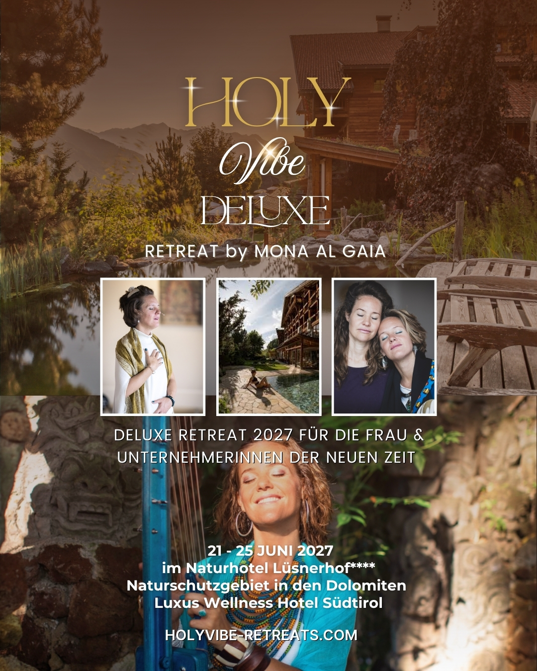 HOLY VIBE DELUXE VIP Frauenretreat 2027