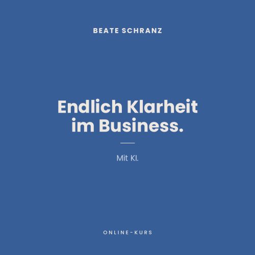 Endlich Klarheit im Business. Mit KI.