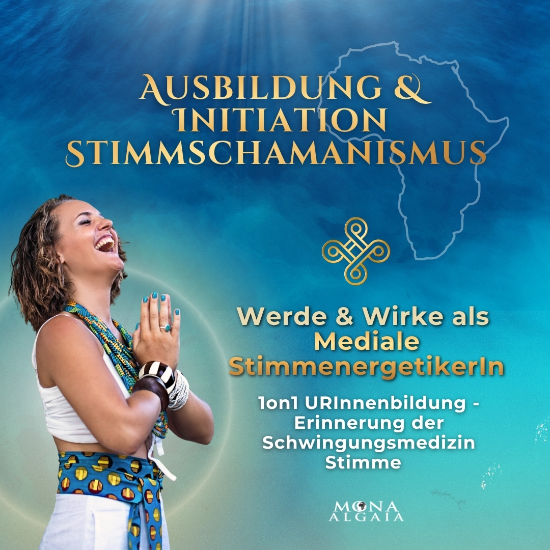 2-jährige UR-Ausbildung & Initiation für mediale Stimmenergetik für Führungstalente & Frauen, die mit Stimme heilen wollen