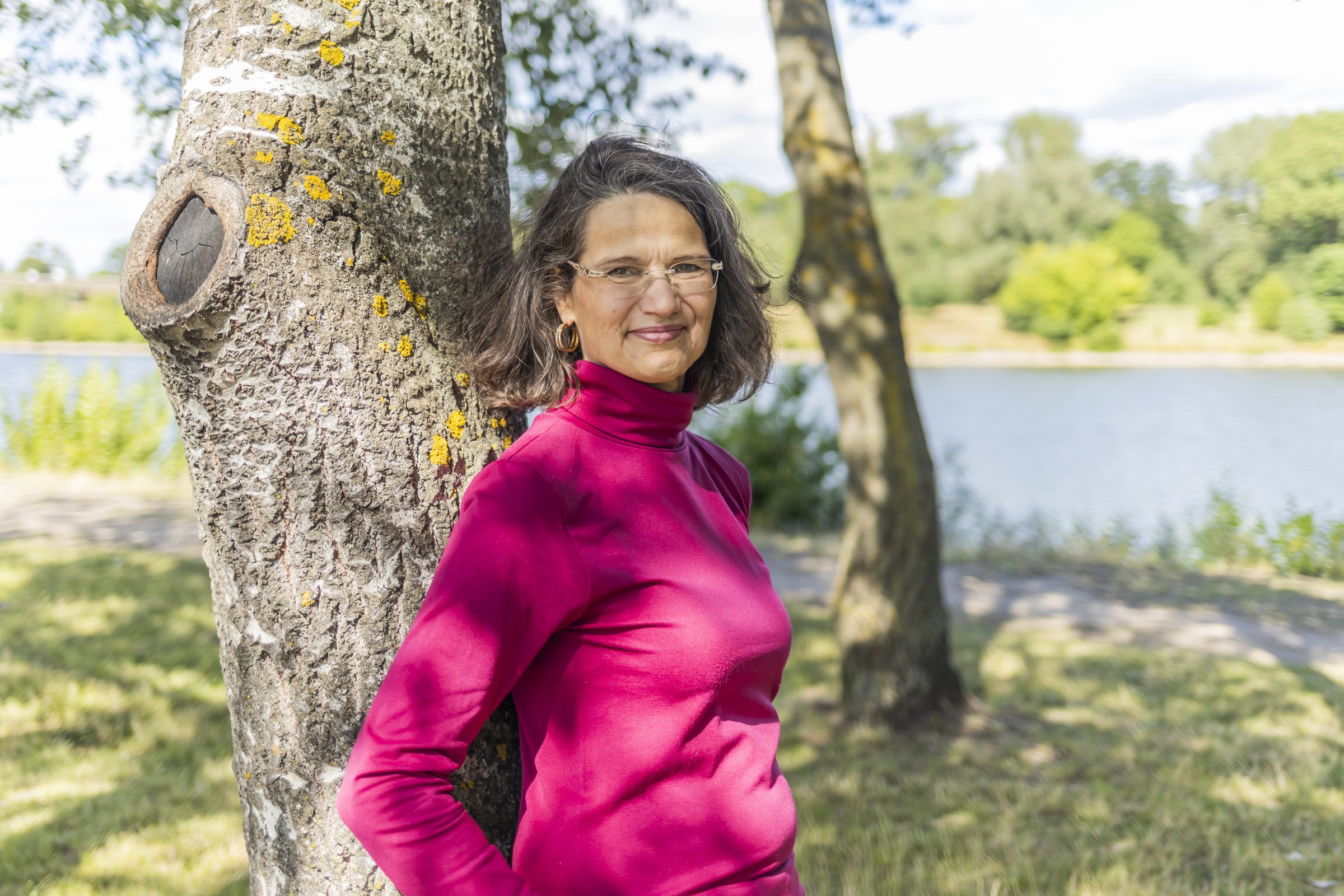 Cornelia in der Natur